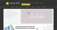 Desktop Screenshot of metropormetro.mx